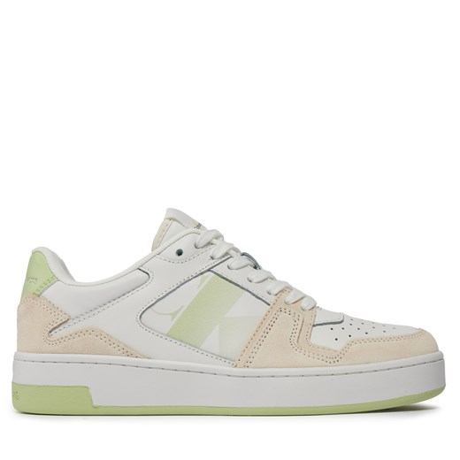 Sneakersy Calvin Klein Jeans Basket Cupsole Lace Mix Nbs Sat YW0YW01446 Bright 37 eobuwie.pl