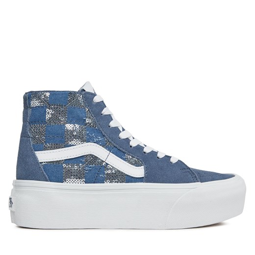 Sneakersy Vans Ua Sk8-Hi Tapered Stackform VN0A5JMKAHU1 Vintage Indigo ze sklepu eobuwie.pl w kategorii Trampki damskie - zdjęcie 170957141