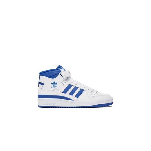 adidas Sneakersy Forum Mid IG3755 Biały ze sklepu MODIVO w kategorii Buty sportowe męskie - zdjęcie 170957572