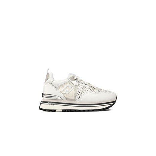 Liu Jo Sneakersy Maxi Wonder 01 BF3003 PX262 Biały ze sklepu MODIVO w kategorii Buty sportowe damskie - zdjęcie 170957621