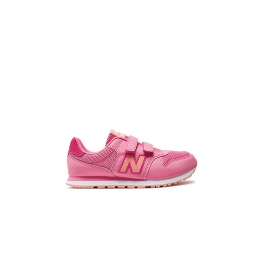 New Balance Sneakersy GV500FPP Różowy ze sklepu MODIVO w kategorii Buty sportowe dziecięce - zdjęcie 170957642