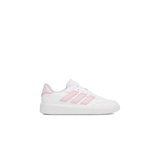adidas Sneakersy Courtblock IF6466 Biały ze sklepu MODIVO w kategorii Buty sportowe damskie - zdjęcie 170957653