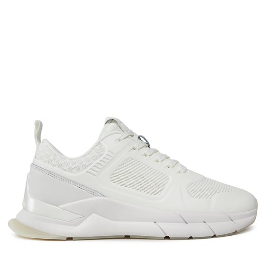 Sneakersy Calvin Klein Lace Up Runner - Caged HW0HW01996 White YBR ze sklepu eobuwie.pl w kategorii Buty sportowe damskie - zdjęcie 170960523