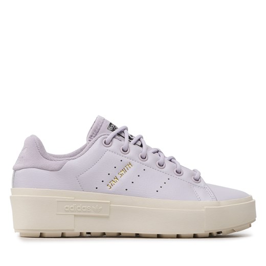 Sneakersy adidas Stan Smith Bonega X W HQ6044 Fioletowy ze sklepu eobuwie.pl w kategorii Buty sportowe damskie - zdjęcie 170961543