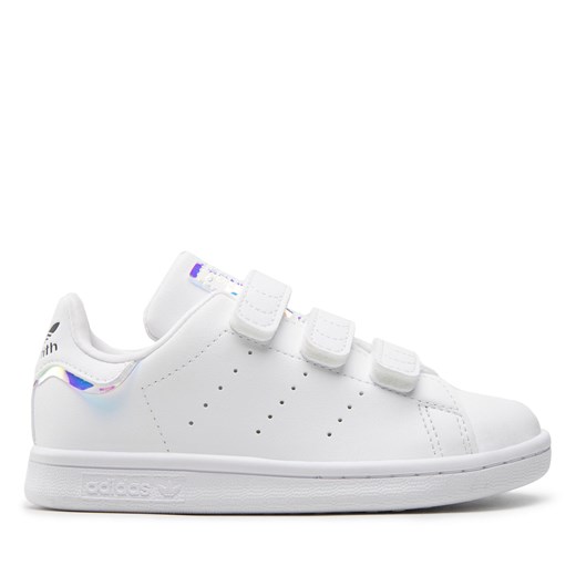 Sneakersy adidas Stan Smith GY4241 Biały ze sklepu eobuwie.pl w kategorii Buty sportowe dziecięce - zdjęcie 170961592