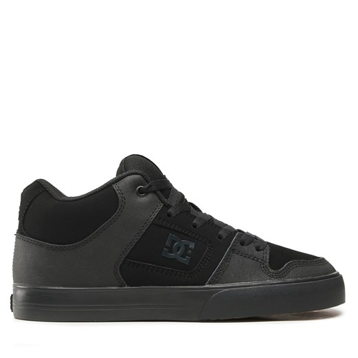 Sneakersy DC Pure Mid ADYS400082 Black/Black/Gum (Kkg) 41 promocyjna cena eobuwie.pl