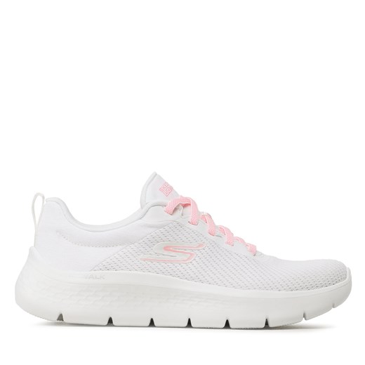 Sneakersy Skechers Go Walk Flex - Alani 124952/WPK White/Pink ze sklepu eobuwie.pl w kategorii Buty sportowe damskie - zdjęcie 170962173