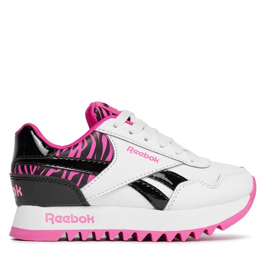Sneakersy Reebok Royal Cl Jog Platform IE4177 Biały ze sklepu eobuwie.pl w kategorii Buty sportowe dziecięce - zdjęcie 170962244