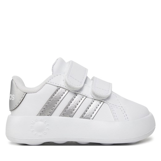 Sneakersy adidas Grand Court 2.0 Cf I ID5274 Biały ze sklepu eobuwie.pl w kategorii Buty sportowe dziecięce - zdjęcie 170962300