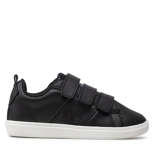 Sneakersy Le Coq Sportif Courtclassic Ps Workwear 2220338 Black ze sklepu eobuwie.pl w kategorii Buty sportowe dziecięce - zdjęcie 170962381