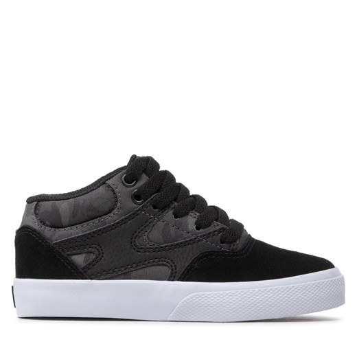 Sneakersy DC Kalis Vulc Mid ADBS300367 Black/Camouflage (CA2) ze sklepu eobuwie.pl w kategorii Trampki dziecięce - zdjęcie 170962583