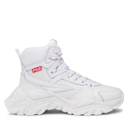 Sneakersy Fila Electrove Desert Boot Wmn FFW0179.13151 Biały ze sklepu eobuwie.pl w kategorii Buty sportowe damskie - zdjęcie 170962602