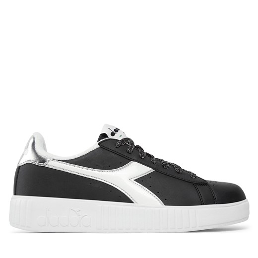 Sneakersy Diadora Step P 101.178335-C0787 Black / Silver ze sklepu eobuwie.pl w kategorii Trampki damskie - zdjęcie 170962930