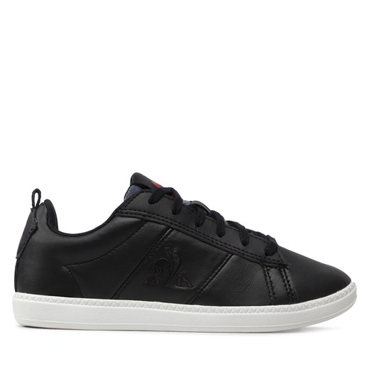 Sneakersy Le Coq Sportif Courtclassic Gs Workwear 2220336 Black ze sklepu eobuwie.pl w kategorii Buty sportowe dziecięce - zdjęcie 170962972