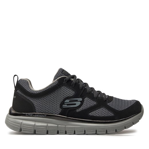 Sneakersy Skechers Agoura 52635/BKGY Black/Gray ze sklepu eobuwie.pl w kategorii Buty sportowe męskie - zdjęcie 170963154