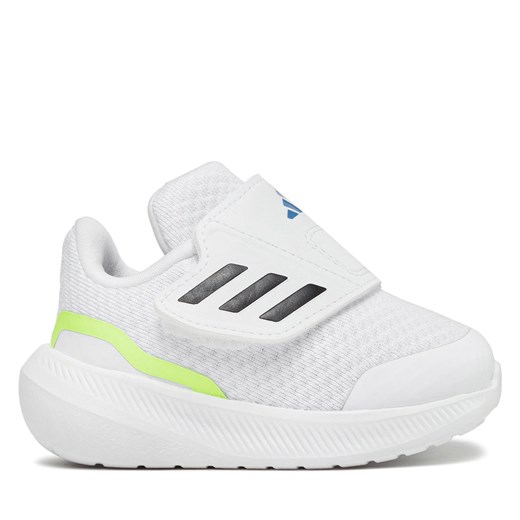 Sneakersy adidas RunFalcon 3.0 Hook-and-Loop Shoes IG7276 Biały ze sklepu eobuwie.pl w kategorii Buciki niemowlęce - zdjęcie 170963331