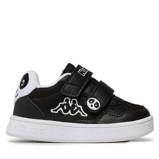 Sneakersy Kappa 280023M Black/White 1110 ze sklepu eobuwie.pl w kategorii Trampki dziecięce - zdjęcie 170963470