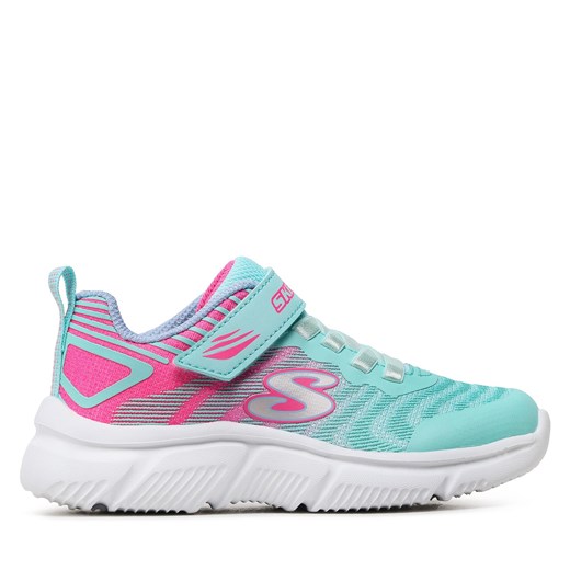 Sneakersy Skechers Fierce Flash 302478L/AQPK Aqua/Pink ze sklepu eobuwie.pl w kategorii Buty sportowe dziecięce - zdjęcie 170963482