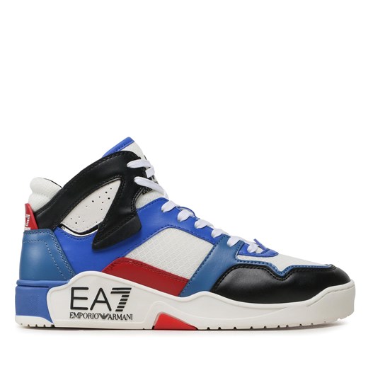 Sneakersy EA7 Emporio Armani X8Z039 XK331 S494 Blk/Balt/R.Red/Wht 42.23 okazja eobuwie.pl