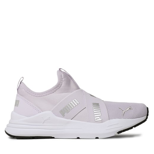 Sneakersy Puma Puma Wired Run Slip On Jr 38199308 Fioletowy Puma 38 eobuwie.pl