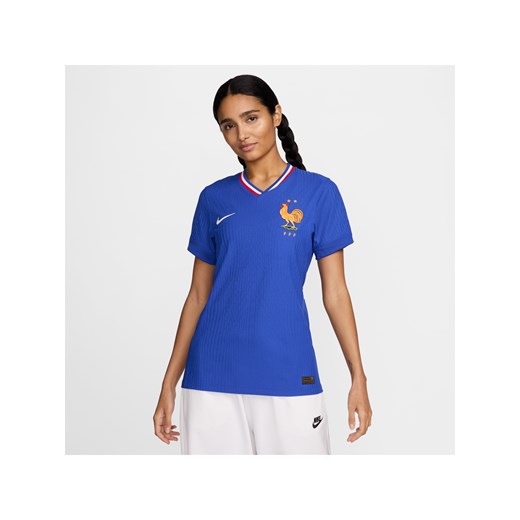 Damska koszulka piłkarska Nike Dri-FIT ADV Authentic FFF (drużyna męska) Match 2024/25 (wersja domowa) - Niebieski ze sklepu Nike poland w kategorii Bluzki damskie - zdjęcie 170966474