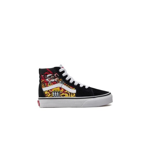 Vans Sneakersy Sk8-Hi VN000D5FBLK1 Czarny ze sklepu MODIVO w kategorii Trampki dziecięce - zdjęcie 170967850
