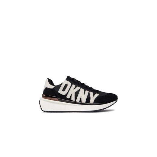 DKNY Sneakersy Arlan K3305119 Czarny ze sklepu MODIVO w kategorii Buty sportowe damskie - zdjęcie 170967910