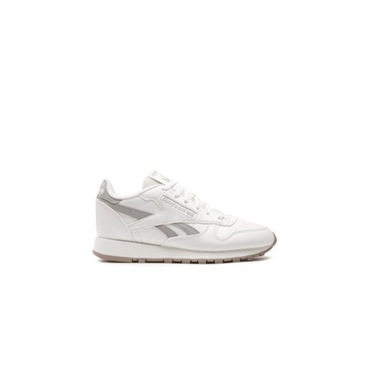 Reebok Sneakersy Classic Leather HQ7195 Biały ze sklepu MODIVO w kategorii Buty sportowe damskie - zdjęcie 170967921