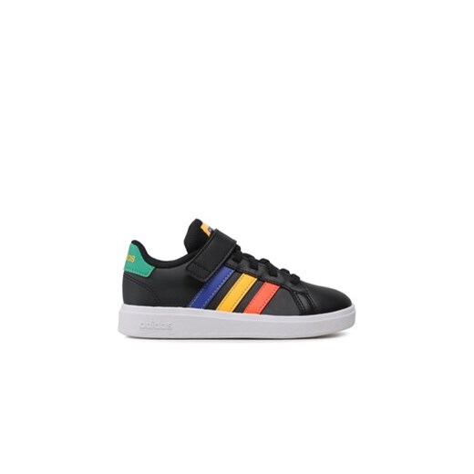 adidas Sneakersy Grand Court Lifestyle Court HP8914 Czarny ze sklepu MODIVO w kategorii Trampki dziecięce - zdjęcie 170968462