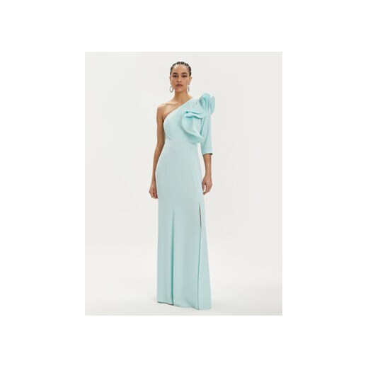 Rinascimento Sukienka wieczorowa CFC0117459003 Niebieski Regular Fit ze sklepu MODIVO w kategorii Sukienki - zdjęcie 170969024
