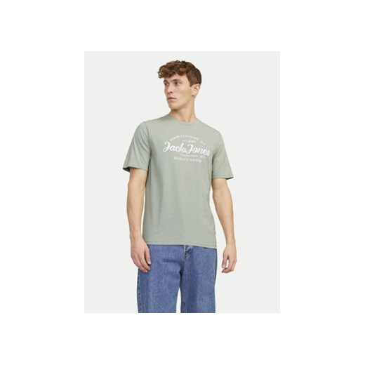 Jack&Jones T-Shirt Forest 12247972 Zielony Standard Fit ze sklepu MODIVO w kategorii T-shirty męskie - zdjęcie 170969100