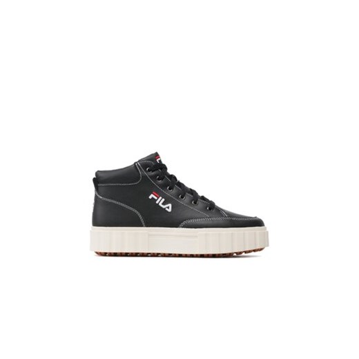 Fila Sneakersy Sandblast Mid Wmn FFW0187.80010 Czarny ze sklepu MODIVO w kategorii Trampki damskie - zdjęcie 170969103