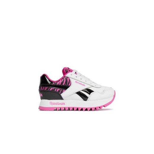 Reebok Sneakersy Royal Cl Jog Platform IE4177 Biały ze sklepu MODIVO w kategorii Buty sportowe dziecięce - zdjęcie 170969263