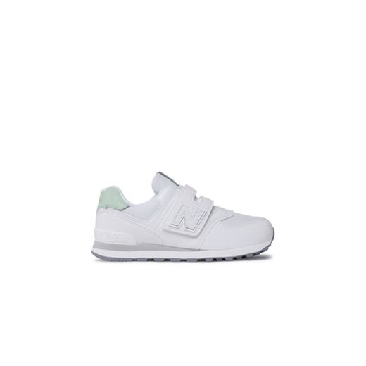New Balance Sneakersy PV574MW1 Biały ze sklepu MODIVO w kategorii Buty sportowe dziecięce - zdjęcie 170969602