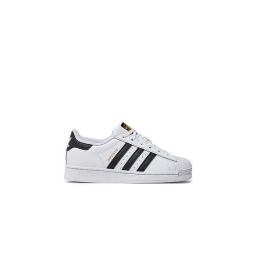 adidas Sneakersy Superstar C FU7714 Biały ze sklepu MODIVO w kategorii Buty sportowe dziecięce - zdjęcie 170969680