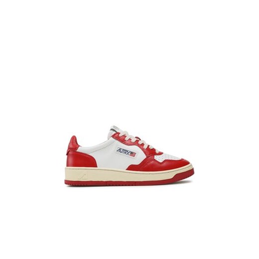 AUTRY Sneakersy AULM WB02 Czerwony ze sklepu MODIVO w kategorii Buty sportowe męskie - zdjęcie 170969831