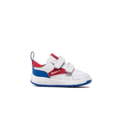 Reebok Sneakersy Weebok Clasp Low GV8553 Biały ze sklepu MODIVO w kategorii Buty sportowe dziecięce - zdjęcie 170969923