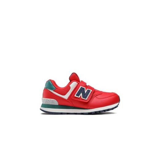 New Balance Sneakersy PV574CU Czerwony ze sklepu MODIVO w kategorii Buty sportowe dziecięce - zdjęcie 170969941