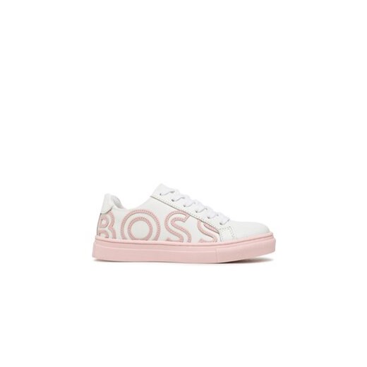 Boss Sneakersy J19081 M Różowy ze sklepu MODIVO w kategorii Trampki dziecięce - zdjęcie 170970132
