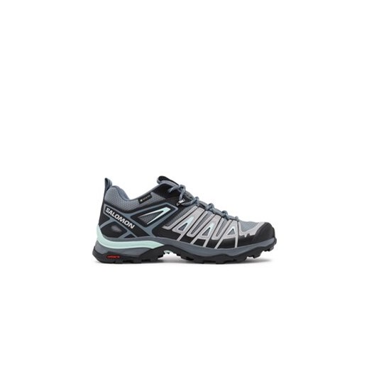 Salomon Sneakersy X Ultra Pioneer GORE-TEX L47170200 Szary ze sklepu MODIVO w kategorii Buty trekkingowe damskie - zdjęcie 170970330
