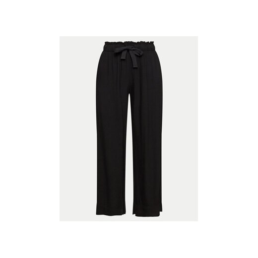 Deha Spodnie materiałowe A00635 Czarny Regular Fit ze sklepu MODIVO w kategorii Spodnie damskie - zdjęcie 170970423