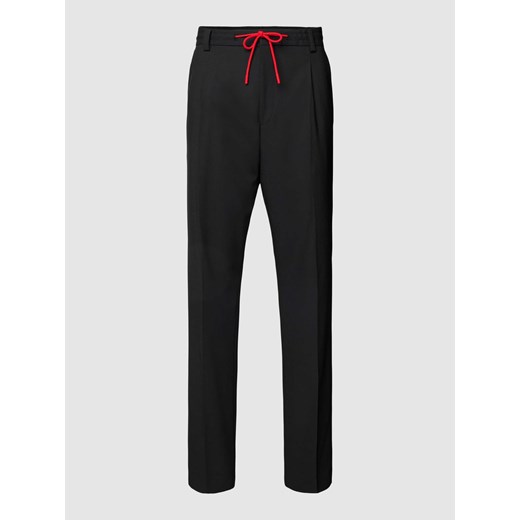 Spodnie materiałowe z tunelem model ‘Teagan’ ze sklepu Peek&Cloppenburg  w kategorii Spodnie męskie - zdjęcie 170973801