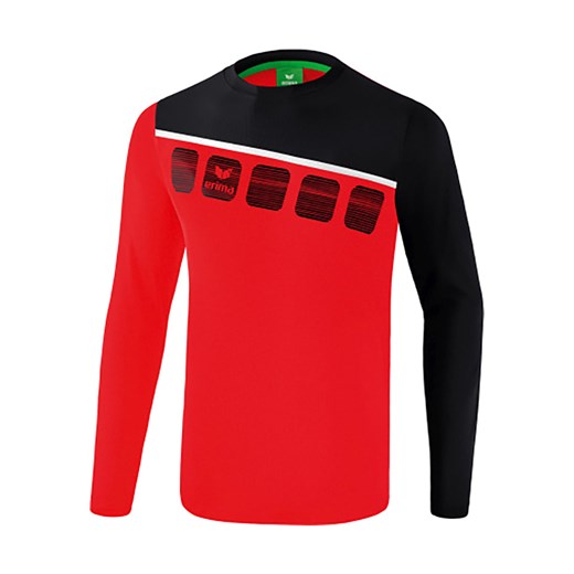 erima Koszulka sportowa &quot;5-C&quot; w kolorze czerwono-czarnym ze sklepu Limango Polska w kategorii T-shirty chłopięce - zdjęcie 170974853