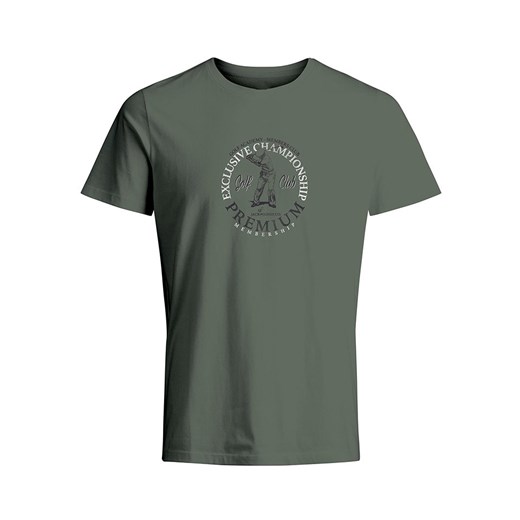 Jack &amp; Jones Koszulka w kolorze khaki ze sklepu Limango Polska w kategorii T-shirty męskie - zdjęcie 170975161