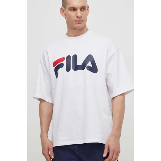T-shirt męski Fila z krótkimi rękawami 