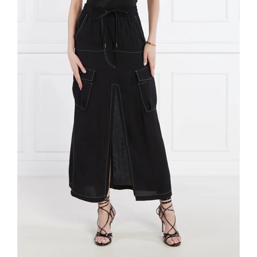Spódnica czarna Pinko midi