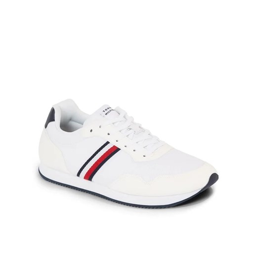 Buty sportowe męskie Tommy Hilfiger białe sznurowane na wiosnę