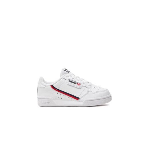 adidas Sneakersy Continental 80 C G28215 Biały ze sklepu MODIVO w kategorii Buty sportowe dziecięce - zdjęcie 170984703