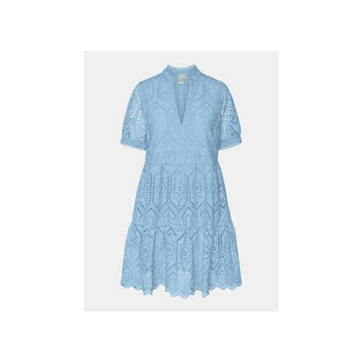 Sukienka Yas mini z krótkim rękawem z dekoltem w serek casual 