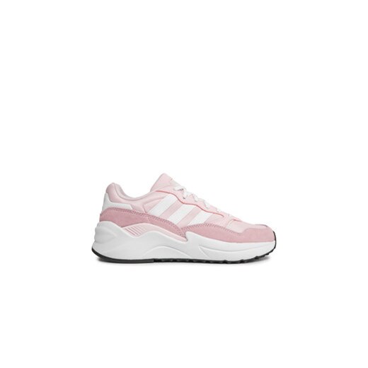 adidas Sneakersy Retropy Adisuper Shoes HQ1841 Różowy ze sklepu MODIVO w kategorii Buty sportowe damskie - zdjęcie 170984841